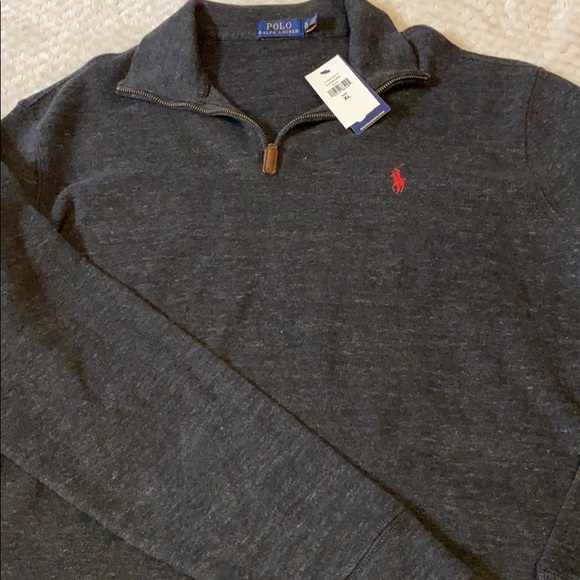 XL Polo Ralph Lauren Long Sleeve Zip Up - Picture 4 of 4